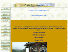 Tablet Screenshot of elrinconcunqueiru.com
